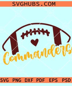 Commanders Football SVG, Commanders svg, football shirt svg