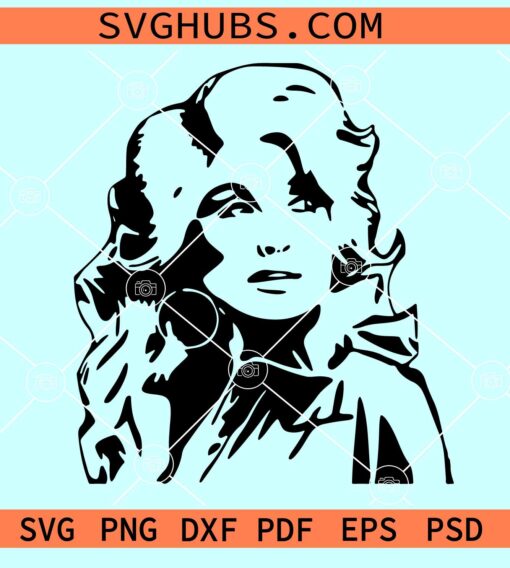Dolly Parton SVG, Dolly Parton PNG, In Dolly We Trust Svg, Western Svg