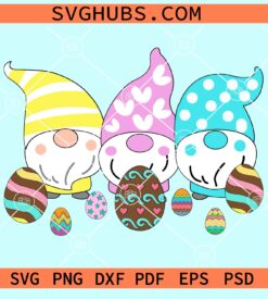 Easter Gnomes with eggs svg, Easter Gnomes svg, easter Eggs svg, Easter bunny svg