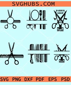 Scissors SVG, Hair Salon Accessories Graphic by EasyDesignForYou · Creative  Fabrica