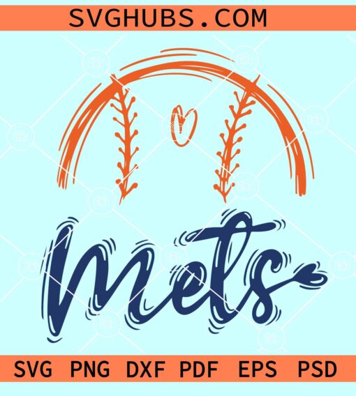 Mets mascot SVG, Mets Svg file, New York Mets SVG