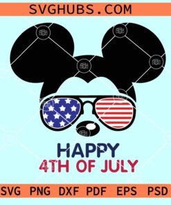 Mickey Mouse 4th of July SVG, Patriotic Mickey SVG, Disney 4th of July Svg