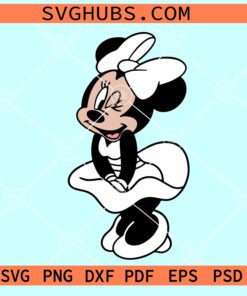 Minnie mouse dress SVG, Minnie Mouse SVG PNG, Disney Minnie Mouse SVG