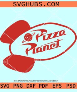 Pizza Planet SVG, Pizza Box Party svg, Pizza svg, Pizza Planet Logo svg
