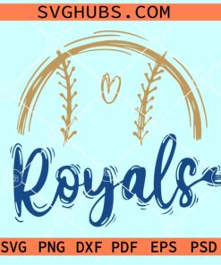 Royals Mascot SVG, KC Royals svg, MLB Kansas City Royal svg