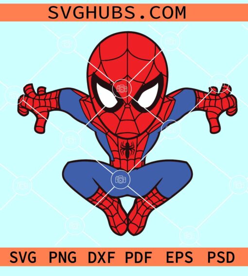 Spiderman layered SVG, Spiderman SVG Layered, Spiderman PNG SVG