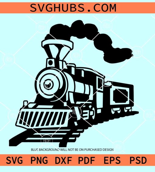 Train SVG file, steam engine svg, train steam engine wall art svg