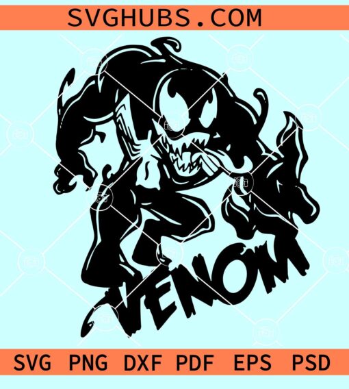 Venom Spiderman SVG, venom svg, spiderman svg, marvel svg, Spiderman Venom SVG