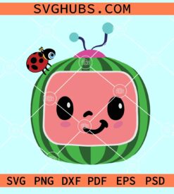 Cocomelon SVG  for cricut, Cococmelon birthday SVG, Cocomelon layered SVG