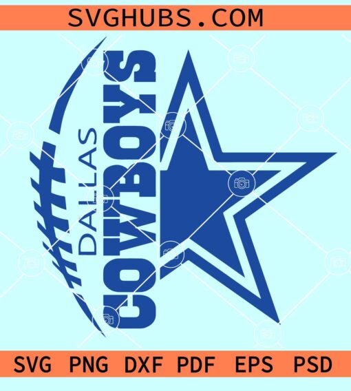 Dallas Cowboys Star SVG, Cowboys Star SVG, Dallas Cowboys SVG