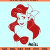 Disney Ariel SVG, Ariel svg, the bubbles svg, Ariel silhouette svg