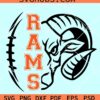 Rams Football SVG, Los Angeles Rams Logo SVG, Rams Svg