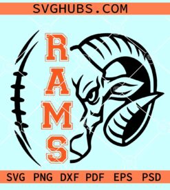 Rams Football SVG, Los Angeles Rams Logo SVG, Rams Svg