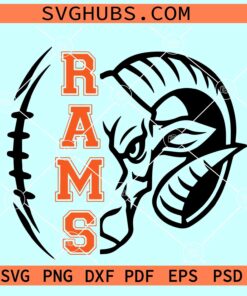 Rams Football SVG, Los Angeles Rams Logo SVG, Rams Svg