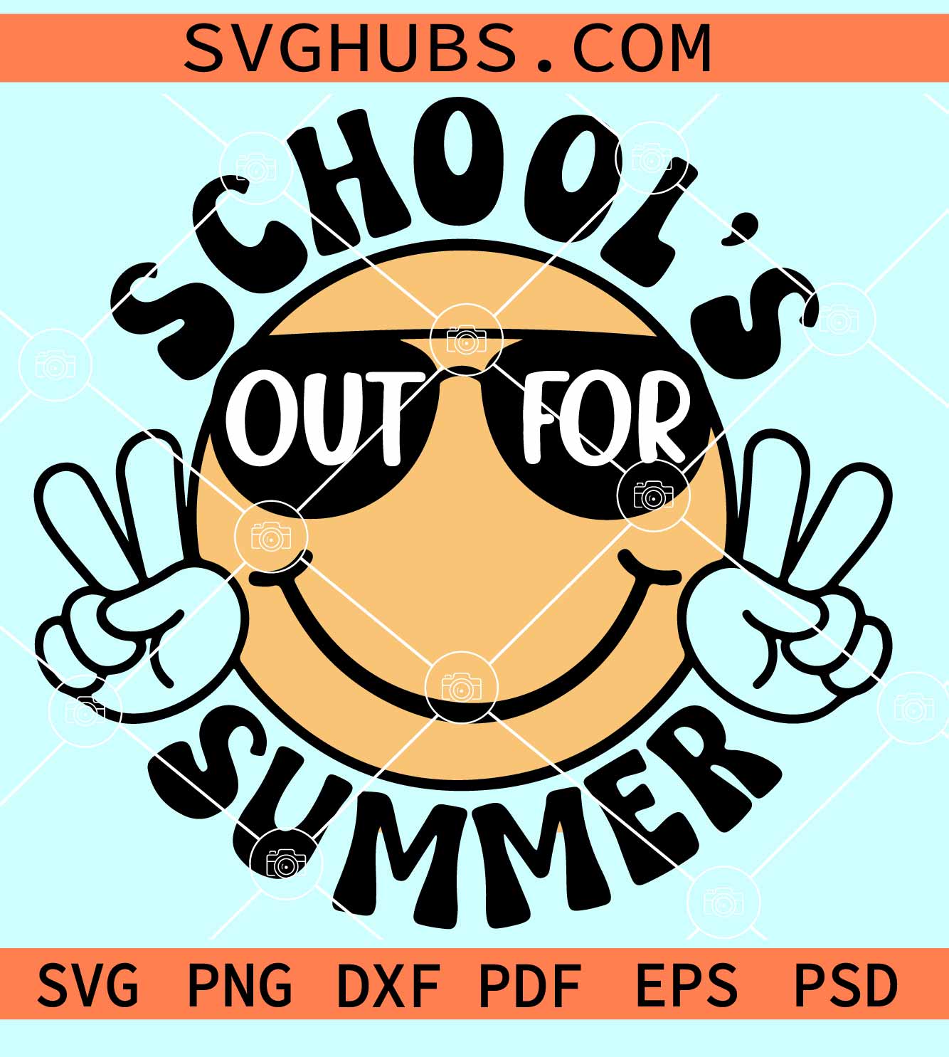 School's Out for Summer Svg Vacation Svg Summer Svg 