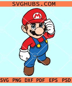 Super Mario Luigi SVG, Luigi clipart, Mario Characters SVG, Super Luigi SVG