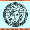 Versace Medusa SVG, Medusa SVG file, Gianni Versace SVG, Gold Versace SVG