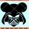 Darth Vader with Mickey Ears SVG, Mickey star wars SVG, Mickey darth SVG