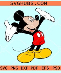 Happy Mickey Mouse SVG, Mickey Mouse birthday SVG, Mickey Mouse svg