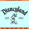 Magic Castle Est 1955 SVG, Disneyland Est 1955 svg, Magical kingdom SVG