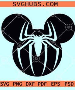 Mickey Spiderman Logo SVG, super hero SVG, Spider Hero SVG