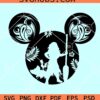 Moana Mickey ears SVG, Moana SVG, Princess Moana SVG, Disney Moana SVG