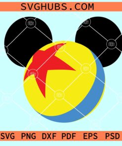 Pixar Luxo with mickey ears SVG, Disney Toy story SVG, pixar movie SVG