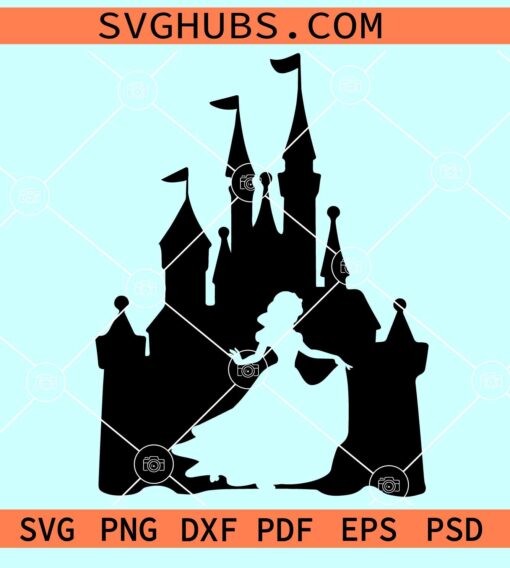 Snow white Disney castle SVG, Princess castle SVg, snow white SVG