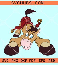 Toy Story Bullseye svg, Disney Pixar Bullseye SVG, Bullseye Horse SVG