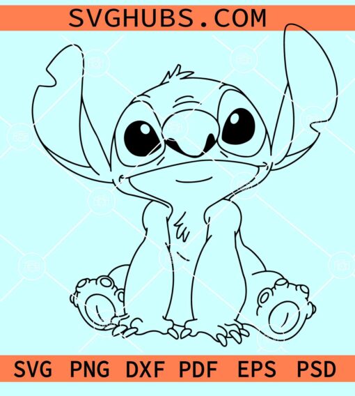 Disney Stitch svg, Stitch SVG, Lilo and stitch svg, Disney clipart