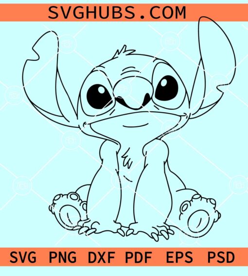 Disney Stitch svg, Stitch SVG, Lilo and stitch svg, Disney clipart