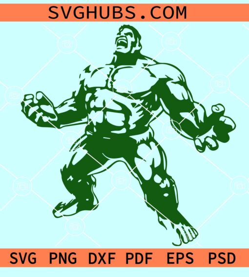 Incredible hulk SVG, angry Hulk svg, Marvel hulk svg, Hulk smash svg