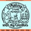 Making Smore memories with my gnomies SVG, camping gnomes svg