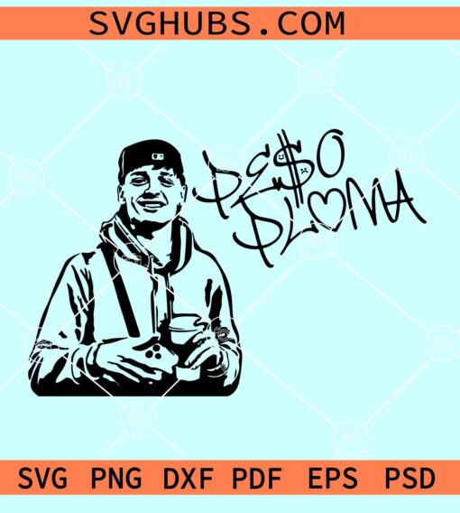 Peso Pluma PNG SVG, Pluma SVG, Peso Pluma Signature Svg