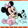 Baby Minnie Mouse SVG, Minnie Mouse svg, Minnie Svg files