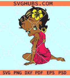 Cute Betty Boop svg, sexy Betty Boop svg, Betty Boop layered svg