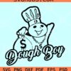 Doughboy SVG, Dough boy with money bag svg, gangsta svg