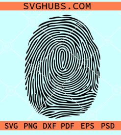 Fingerprint SVG, transparent fingerprint svg, touch ID svg