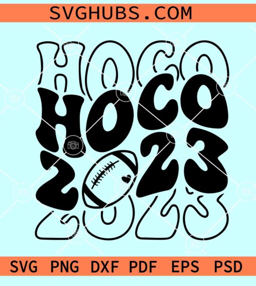 Hoco 2023 SVG, Homecoming 2023 svg, Homecoming shirt SVG