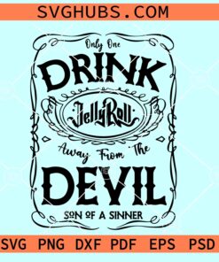 Jelly Roll Son of a Sinner SVG, Jelly Roll country music svg