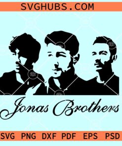 Jonas Brothers SVG, rock band svg, JOBROS svg