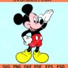 Mickey Mouse SVG Cut File, Mikey Birthday SVG, Disney Mouse SVG