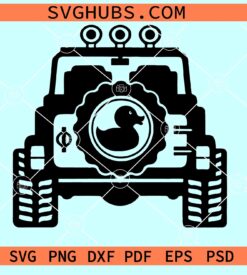 Off Road Jeep Duck SVG, duck duck Jeep svg, duck offroad svg