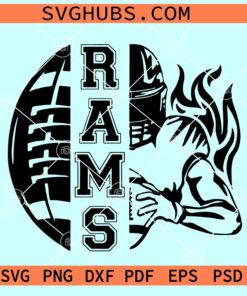 Rams Logo Svg - SVG HUBS