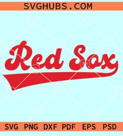 Red Sox Baseball Svg, Baseball Team Svg, Boston Red Sox svg
