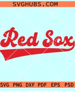 Red Sox Baseball Svg, Baseball Team Svg, Boston Red Sox svg