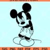 Sad Mickey Mouse SVG, depressed mickey svg, Mickey Mouse SVG PNG EPS DXF