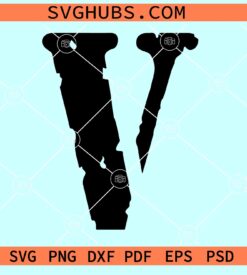 Vlone logo SVG, Vlone V svg, Vlone clothing SVG