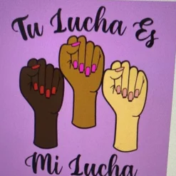 Woman power fist SVG