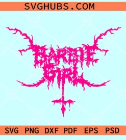 Barbie Halloween SVG, Halloween Barbie SVG, Pink Doll Halloween SVG